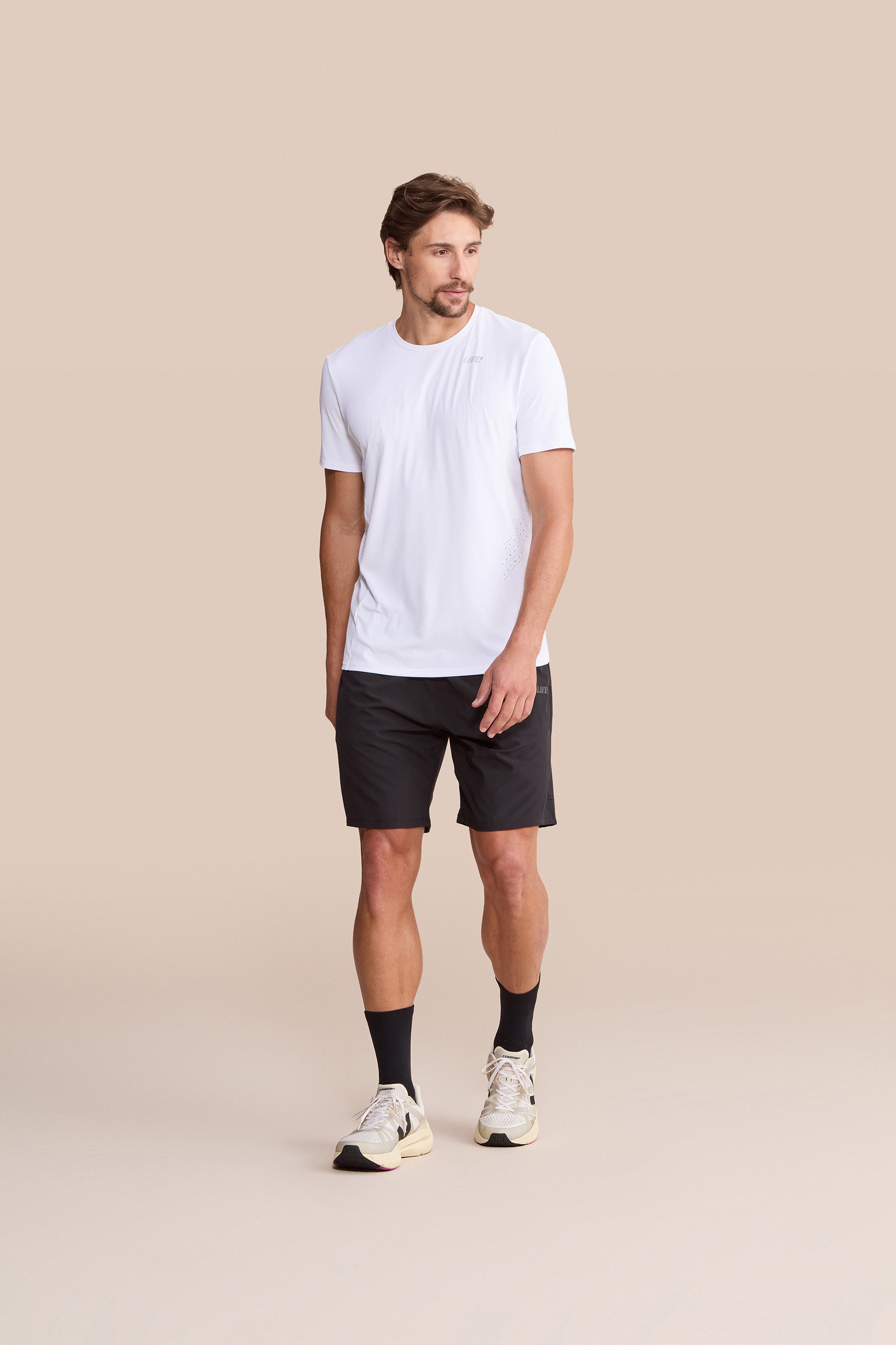 Men's Comfortable Bio Stretch T-Shirt - Soft Breathable Cotton Tee for Casual Wear, Gym & Everyday Outfits
