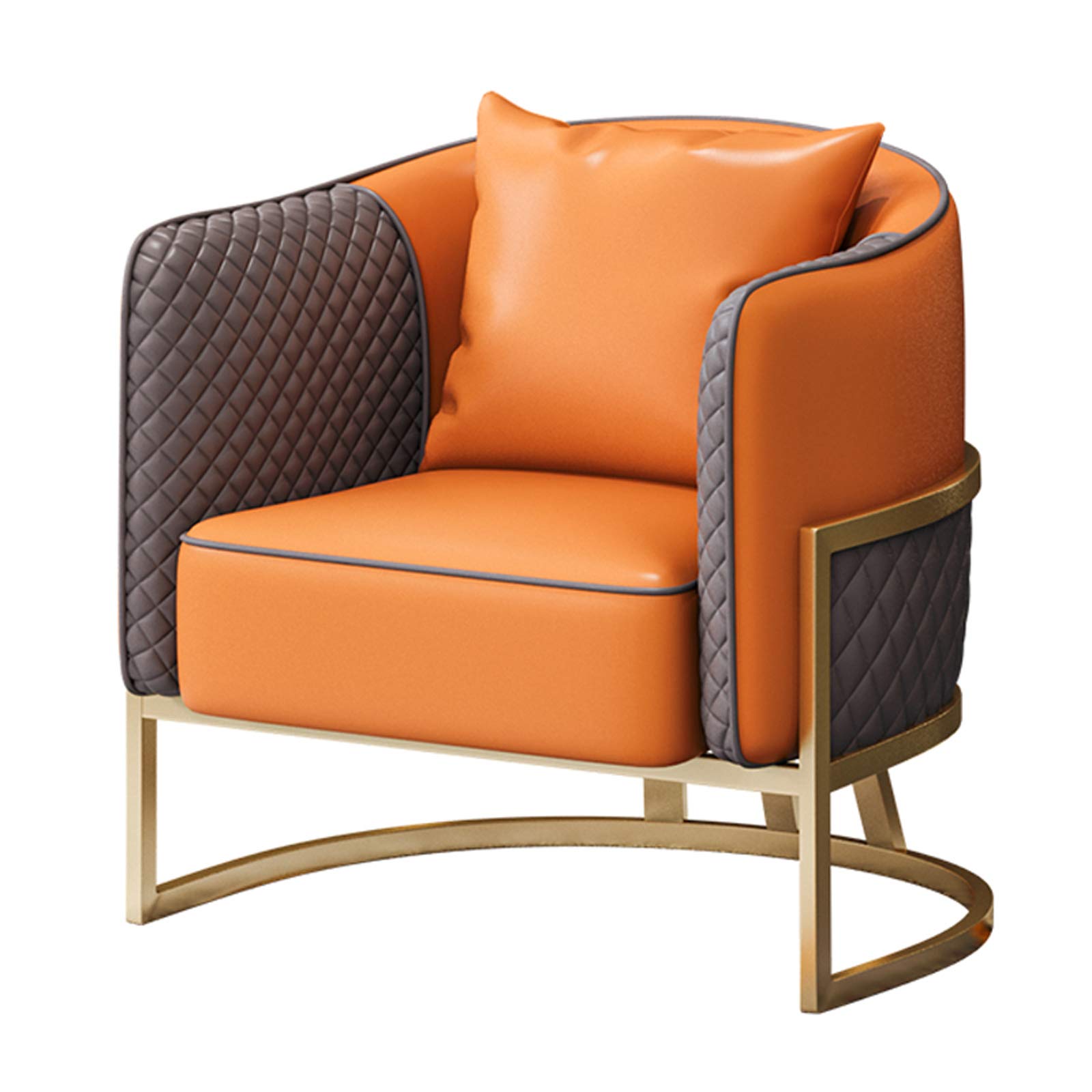 AFEO Ergonomic Leisure Sofa Chair - Adjustable Backrest Armchair for Office, Dining, Reading & Relaxing | Perfect for Business Meetings, Home Decor, Hotels & Coffee Shops