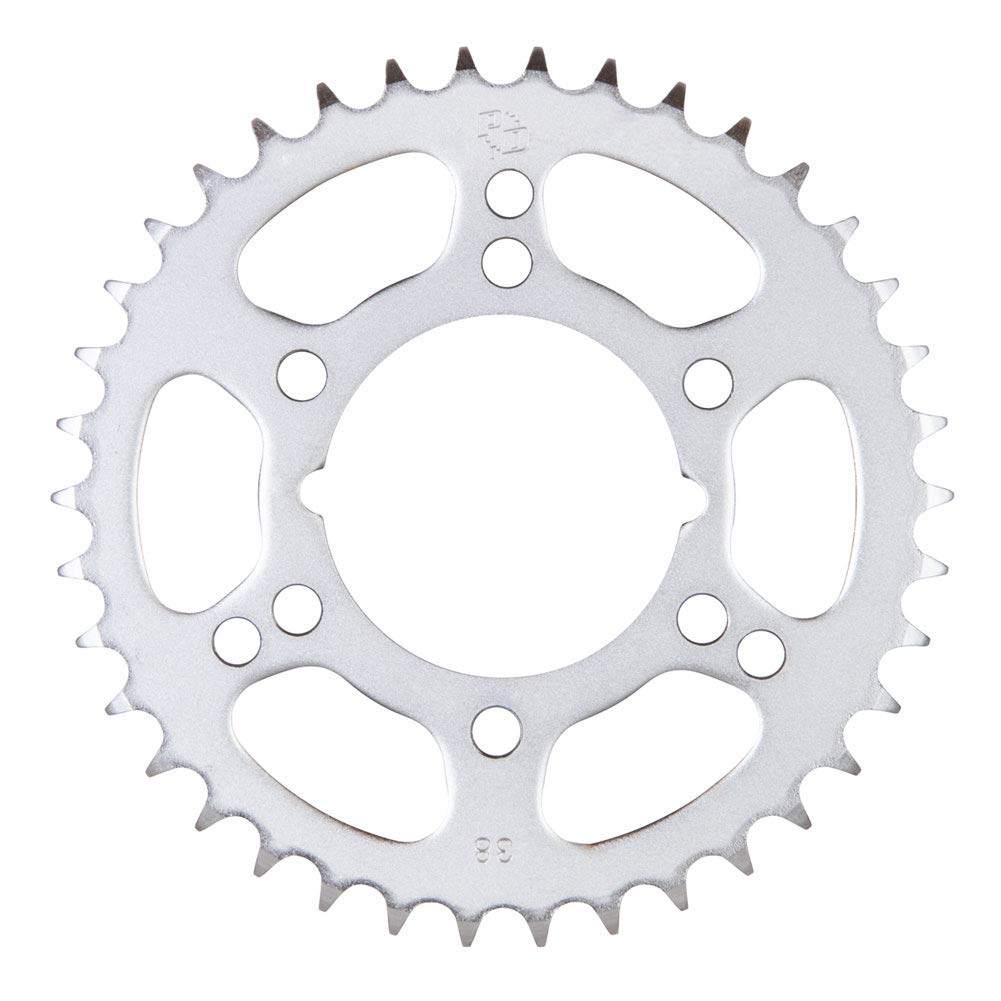 Polaris Trail Boss 330 Rear Steel Sprocket 38 Tooth Silver (2003-2013) - Durable Replacement Part for Off-Road ATV & Trail Riding