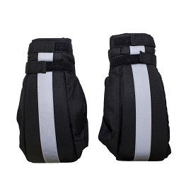 Black Motorcycle Gloves for Men & Women - Durable Riding Mitts for Harley, Cruiser & Sport Bikes - Cold Weather & Winter Protection Gear