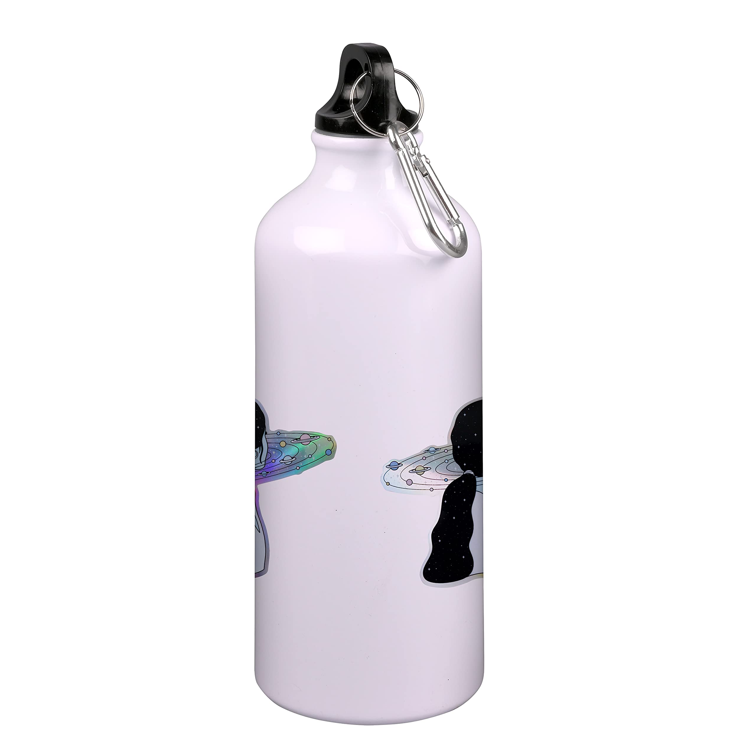 Space-Themed Insulated Sports Water Bottle - 600ml Leak-Proof for Gym, Running, Hiking, Yoga & Outdoor Activities | Perfect for School, Work, Beach & Camping Hydration