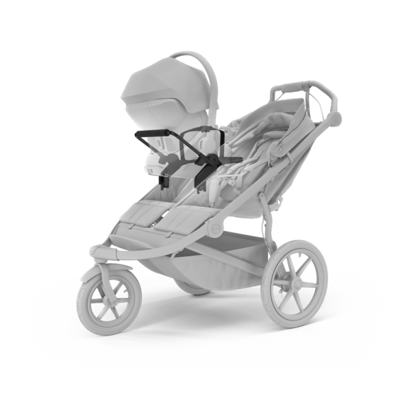 Thule Urban Glide 3 Universal Car Seat Adapter - Compatible with Chicco® KeyFit & Other Major Brands - Perfect for Jogging Stroller & Baby Travel Accessories