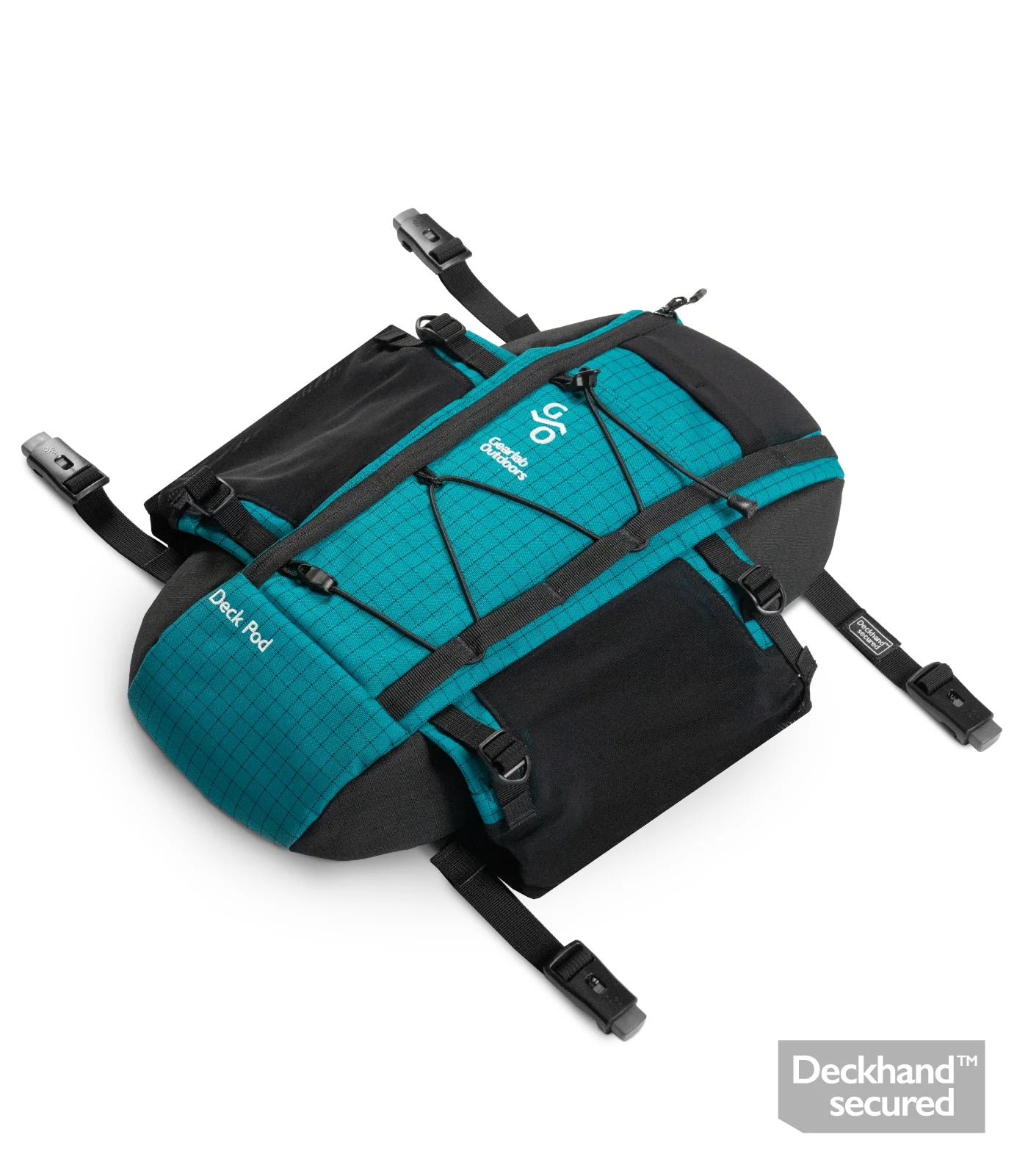 Gearlab Deck Pod 2 - Waterproof Floating Deck Storage Box for Boats, Pools & Outdoor Use | Durable Marine Organizer for Fishing Gear, Towels & Supplies