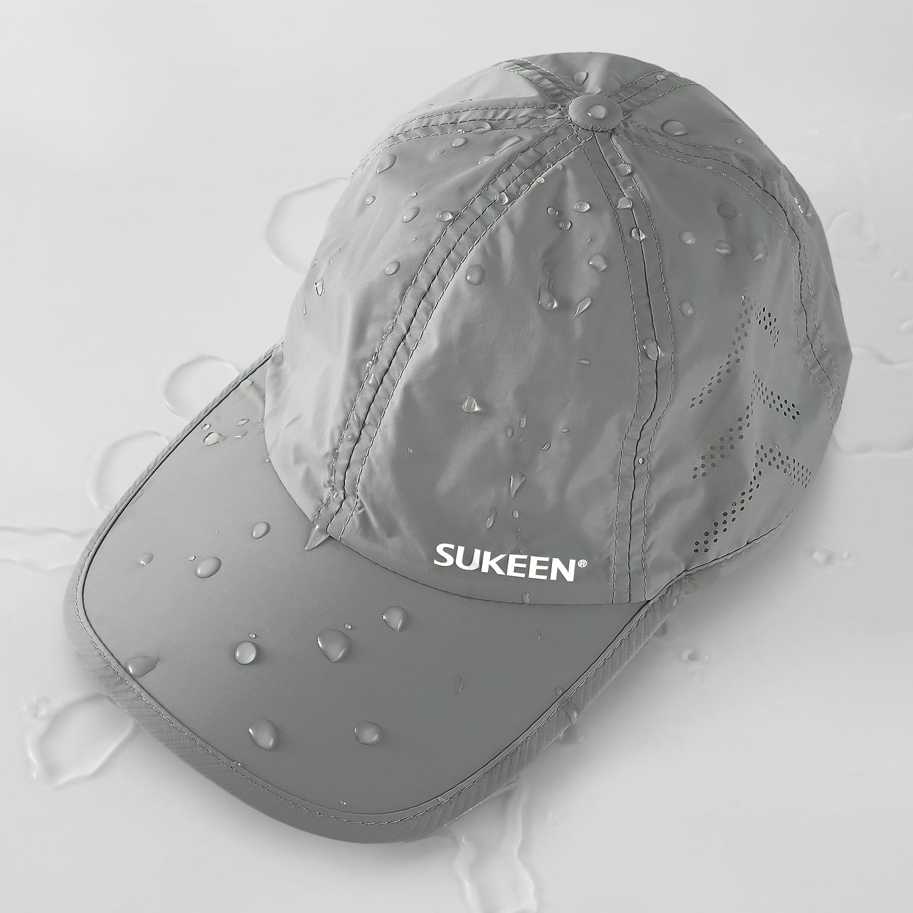 SUKEEN Lightweight Quick-Dry Baseball Cap for Men & Women - Adjustable Running Sun Hat with Long Bill for Outdoor Sports, Hiking & Daily Wear