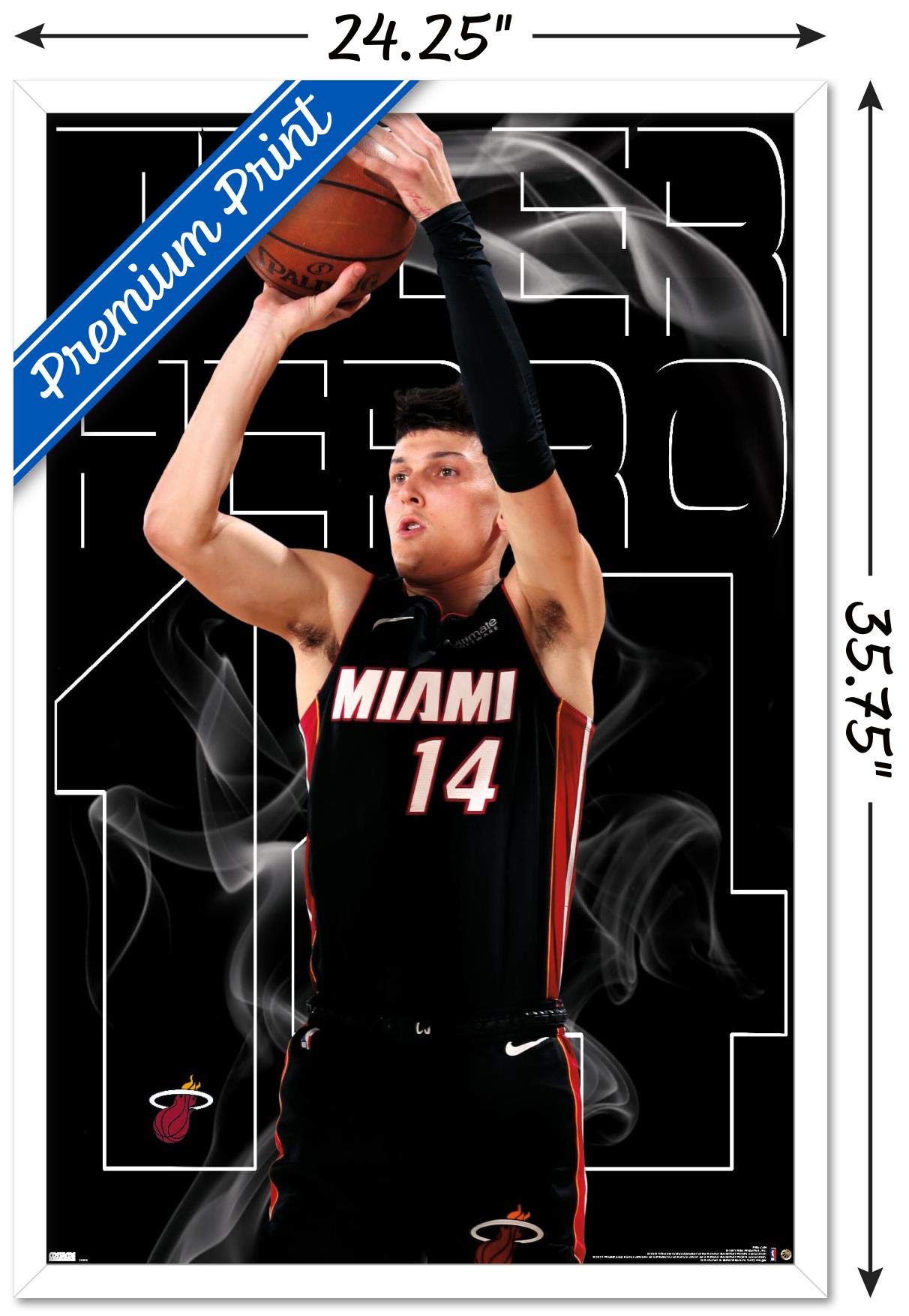 NBA Miami Heat Tyler Herro 20 Wall Poster - 34