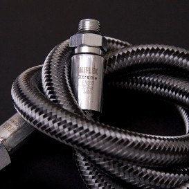 Miflex 3/8 Inch High Pressure Air Regulator Hose - Carbon Black | Industrial & Automotive Air Compressor Accessories | Perfect for Welding, Painting & Pneumatic Tools