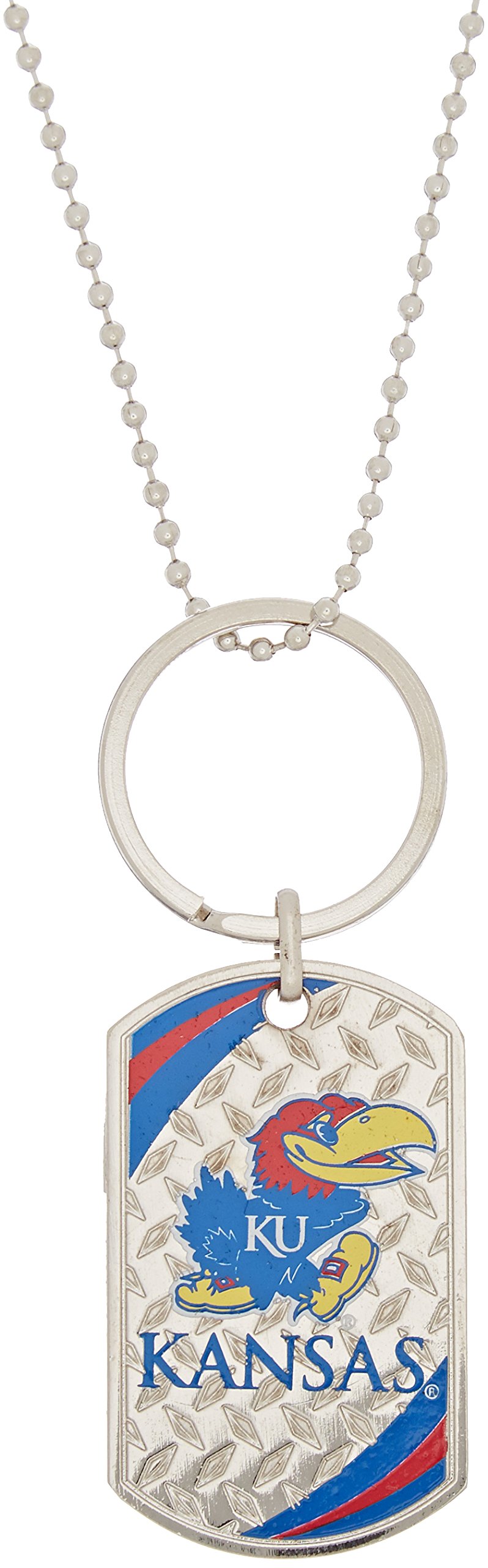 FOCO NCAA Unisex 2010 Team Dog Tag - Stylish College Sports Fan Necklace for Men & Women - Perfect for Game Day, Tailgating & School Spirit Events