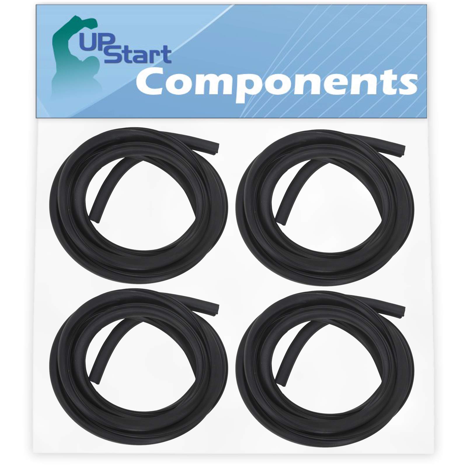 4-Pack Frigidaire FDB101SAW2 Dishwasher Tub Gasket Replacement (154827601) - UpStart Components Brand - Perfect for Leak Prevention & Dishwasher Maintenance