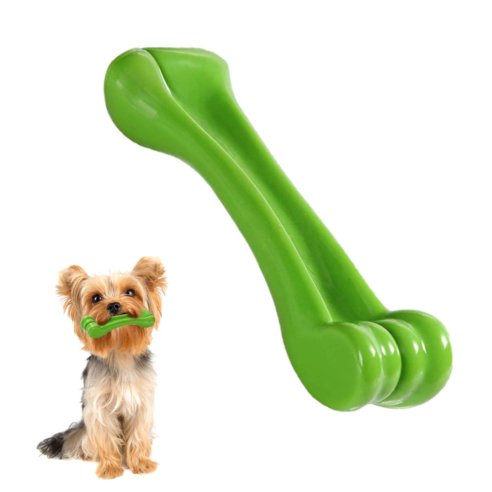 Indestructible Dog Chew Toys for Aggressive Chewers - Durable Hard Nylon Chew Toys for Large, Medium & Small Dogs, Teething Puppies - Perfect for Playtime, Training & Anxiety Relief