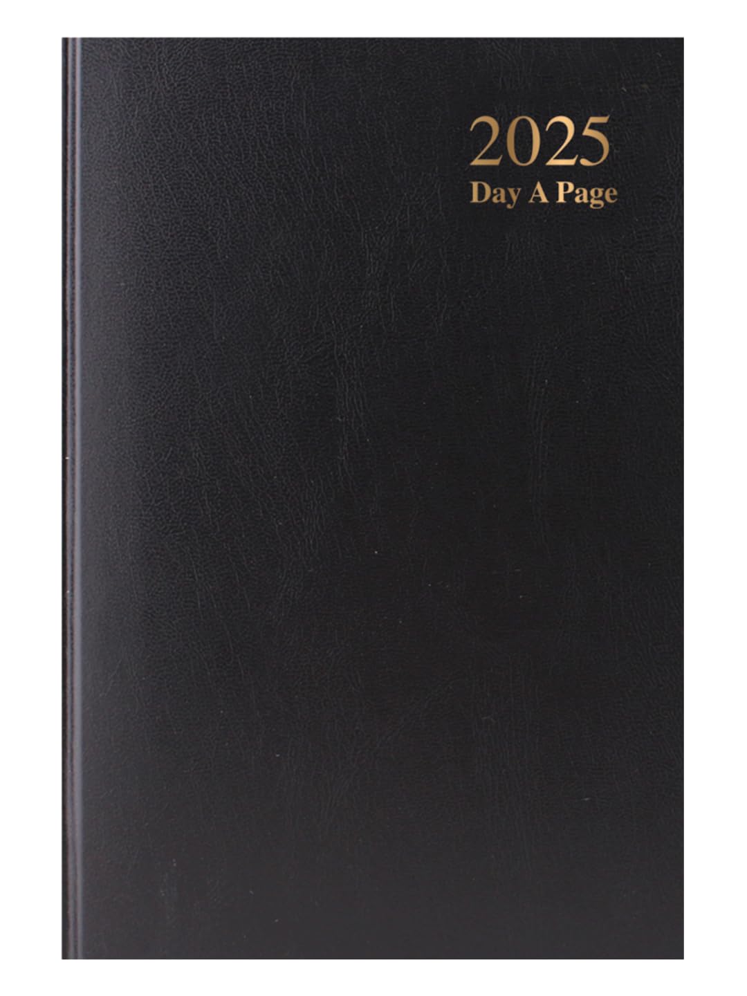 2025 A4 Day-to-Page Diary Planner - Hardback Cover with Full Weekend Pages - Classic Black Organizer for Work, School & Personal Scheduling - Perfect for Professionals, Students & Home Office Use