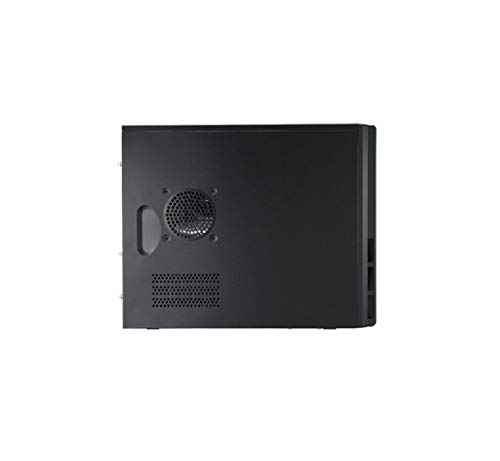 Cooler Master RC342KKR400U3 Elite RC-342 Mid Tower ATX Computer Case - High Airflow, USB 3.0, Black - Perfect for Gaming PC Builds & Home Office Workstations