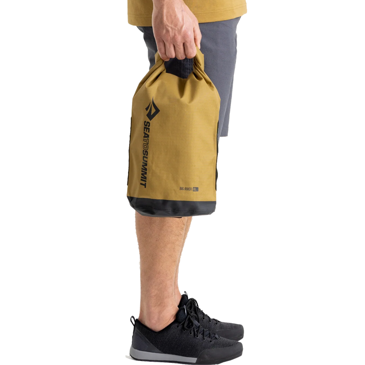 Big River 8L Waterproof Dry Bag - Lightweight & Durable for Kayaking, Camping, Hiking & Outdoor Adventures