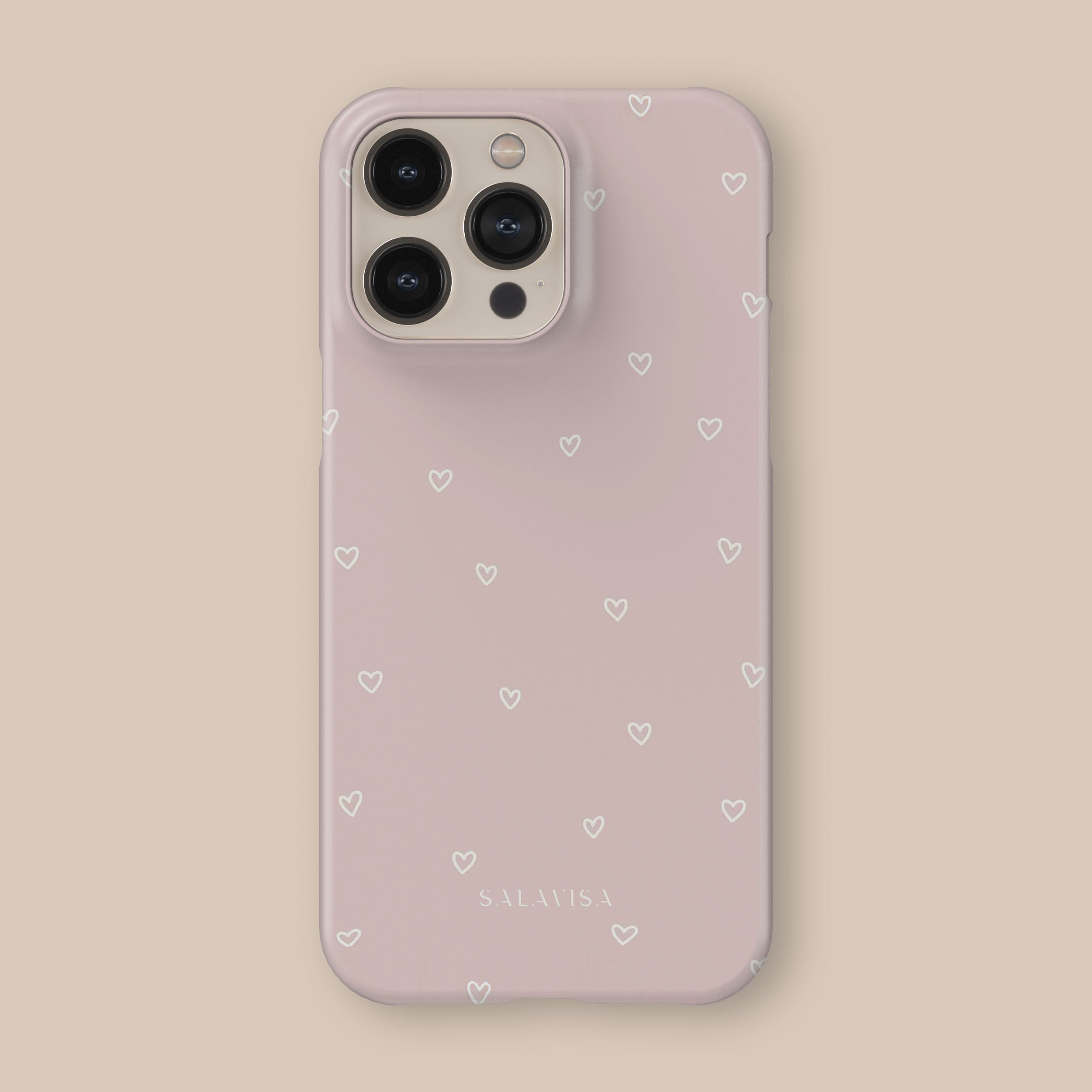 Sweet Hearts Phone Case for iPhone & Samsung - Cute Heart Design Protective Cover with Shockproof Bumper - Perfect Gift for Valentine's Day, Anniversary & Everyday Use