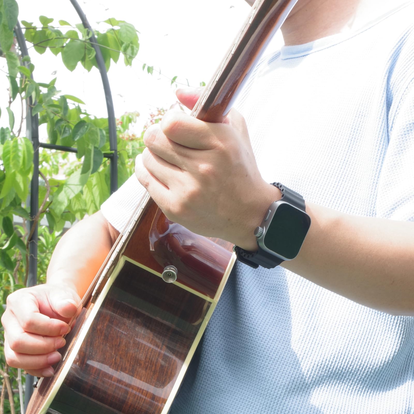 Rockhouse Vibrating Metronome Watch - Running & Music Practice for Guitar, Piano, Drum