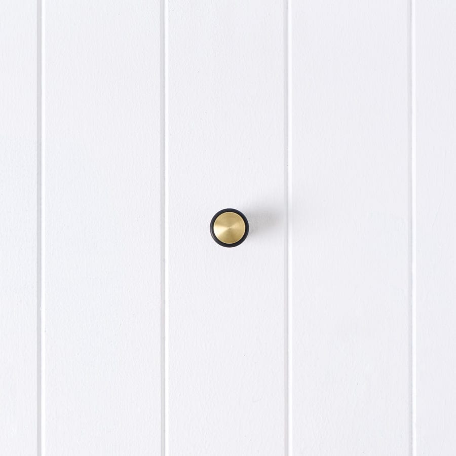 Premium Brushed Brass Door Stopper - Heavy Duty Door Wedge for Home & Office - Perfect for Preventing Door Damage & Enhancing Safety
