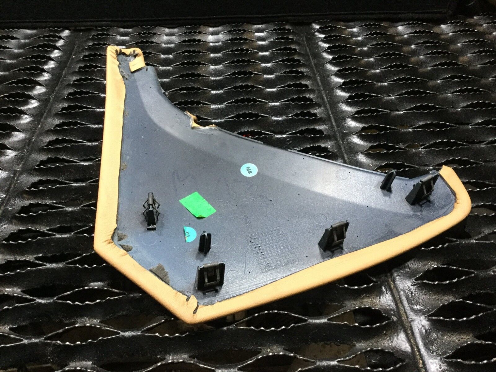 2003-2009 Porsche Cayenne Right Passenger Side Dash End Cap Cover - OEM Replacement Part - Perfect for Interior Restoration & Customization