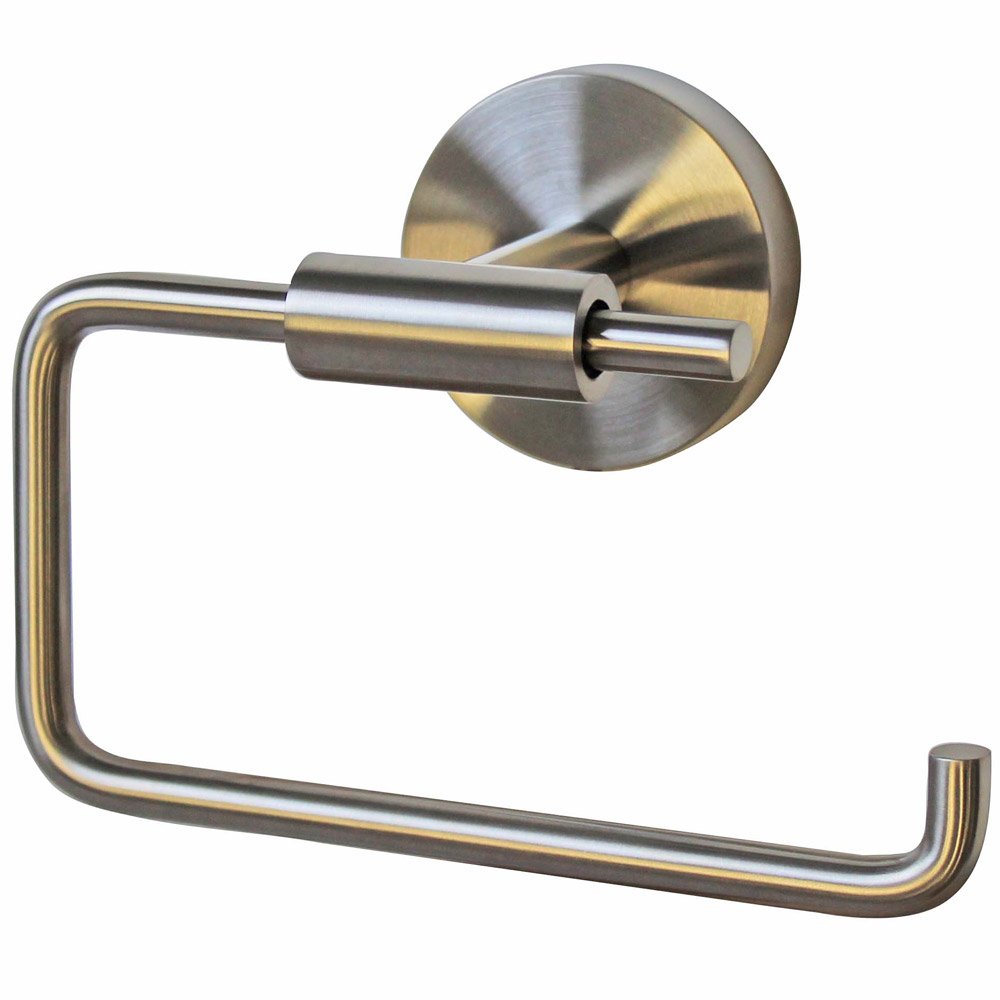 Speakman SA-2005-BN Brushed Nickel Toilet Paper Holder - Modern Bathroom Tissue Roll Dispenser for Home & Commercial Use