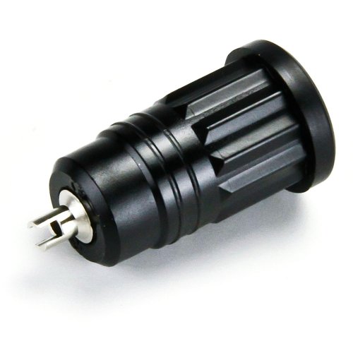 CT2245 4mm Safety Panel Mount Push-In Banana Jack - 25 Amp, 0.080