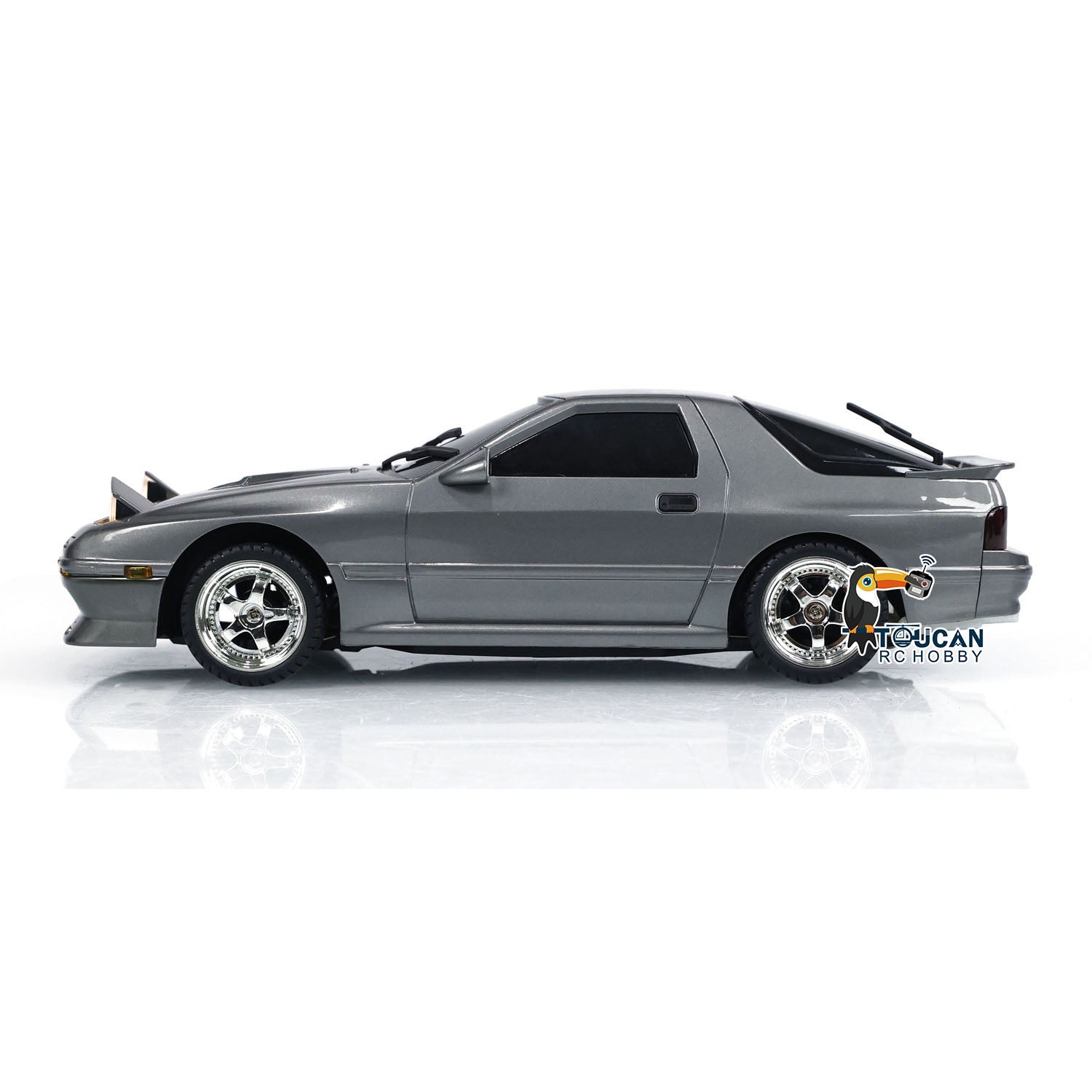 1:18 RX7 RWD RC Drift Car - LDRC LD1802 Remote Control Racing Vehicle with Gyroscope, Electric Off-Road Toy Car, Ready-to-Run (RTR) - Perfect for Indoor/Outdoor Drifting, Racing & Off-Road Adventures