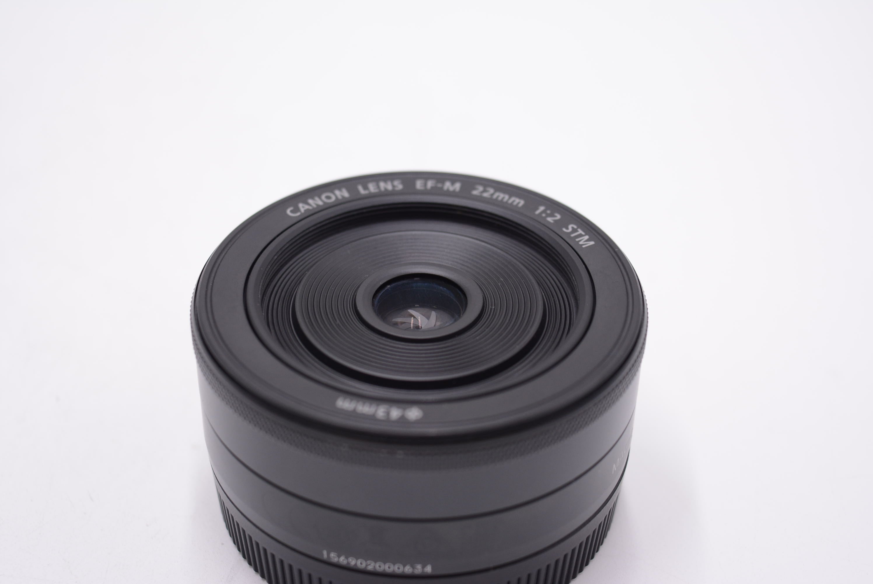 Canon EF-M 22mm f/2 STM Lens for EOS M Series Cameras - Fast & Compact Prime Lens for Portraits & Street Photography (Used)