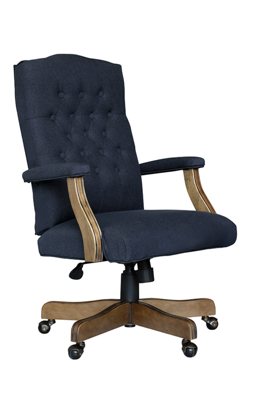 Premium BOSS Executive Commercial Linen Chair with Driftwood Finish Frame B905DW - Perfect for Office, Conference Room & Home Workspace