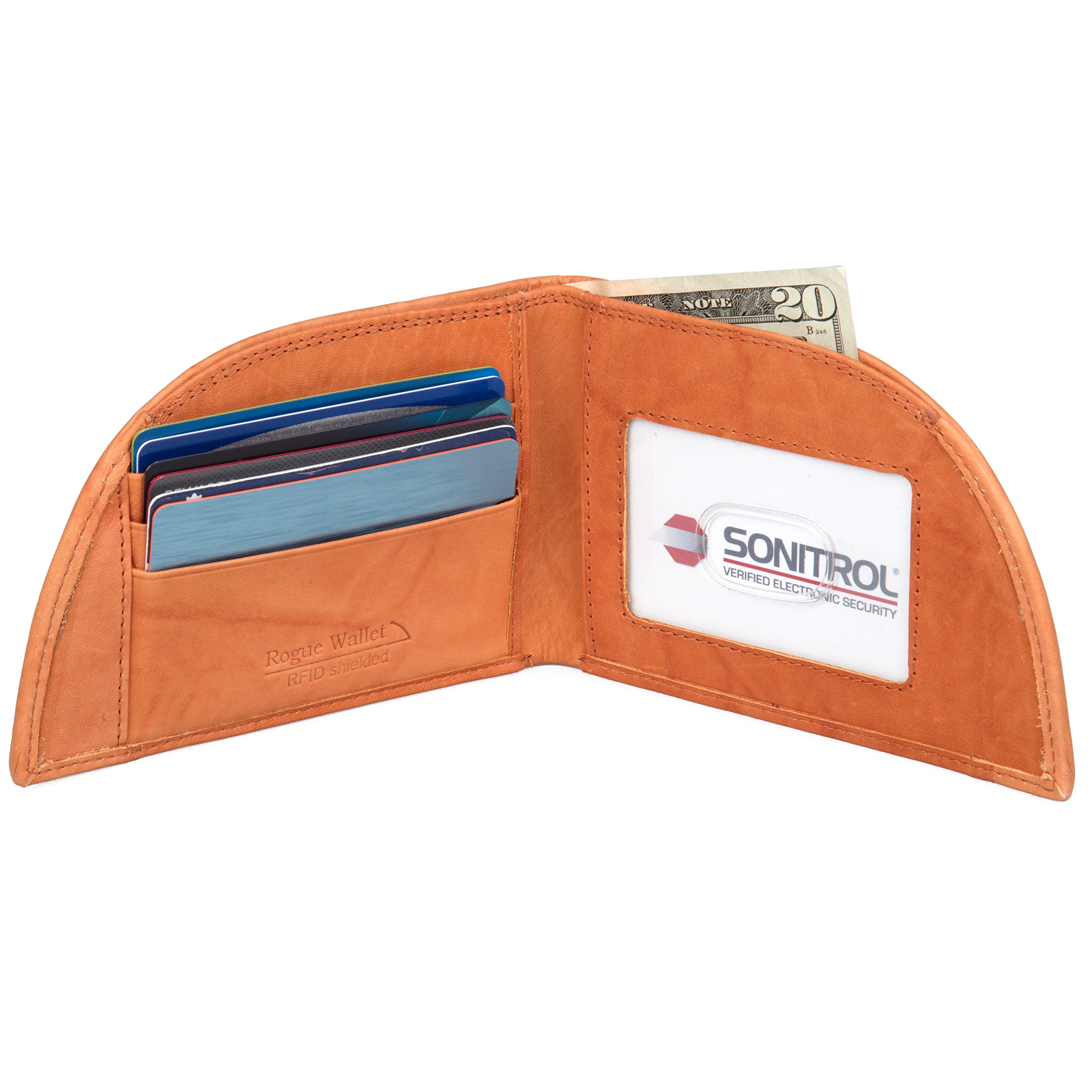 RFID Blocking Front Pocket Wallet - Slim & Secure Ballistic Nylon Minimalist Wallet for Men - Perfect for Travel, Everyday Carry & Business Use
