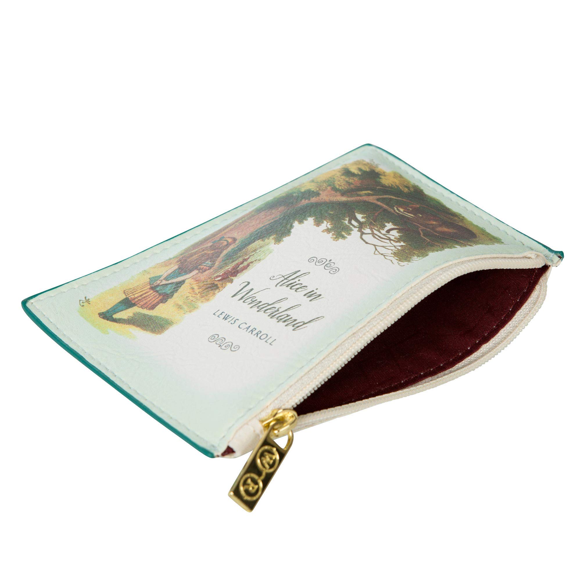 Book Themed Coin Purse for Book Lovers - Perfect Literary Gift for Book Clubs, Readers & Writers - Elegant Bookworm Wallet for Women by Well Read | Great for Reading Events, Book Fairs & Daily Use