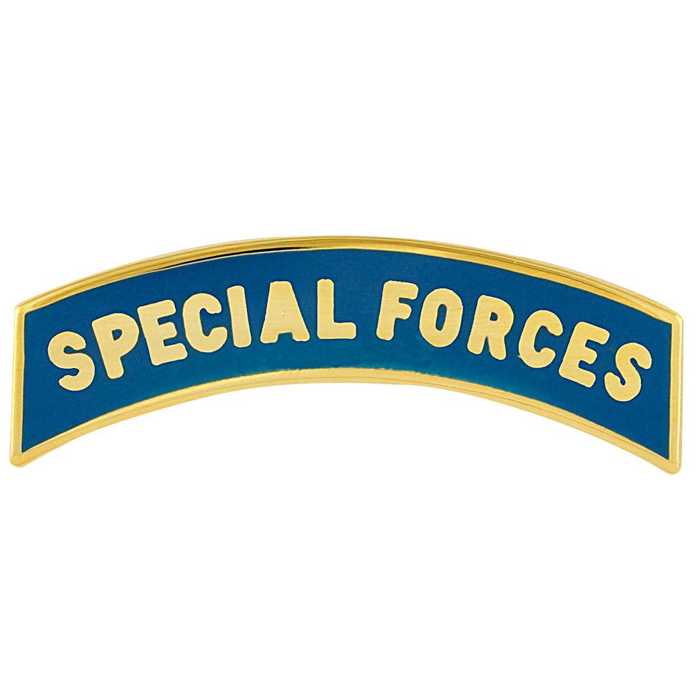 MEDALS OF AMERICA EST. 1976 - Authentic US Army Special Forces Tab Badge - Military Insignia for Uniforms, Collectors & Display