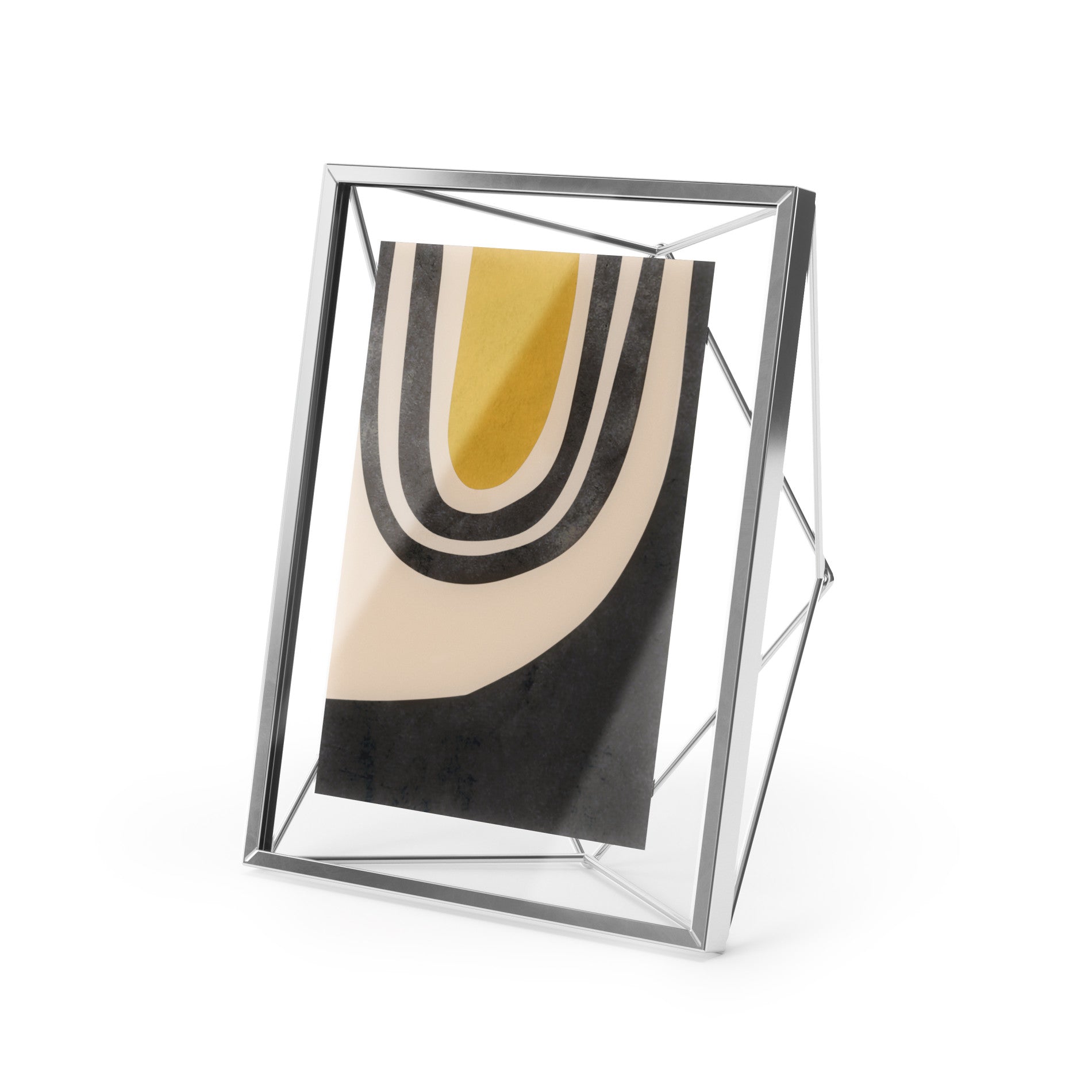 Prisma Picture Frame - Elegant Modern Photo Display for Wall & Tabletop - Perfect for Home Decor, Office, and Gift Giving