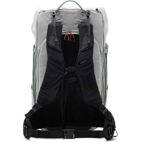 Peak Design 45L Outdoor Backpack - Waterproof Hiking Backpack for Travel & Camping - Durable Cloud Gray Backpack for Men & Women - Perfect for Adventure, Commuting & Daily Use