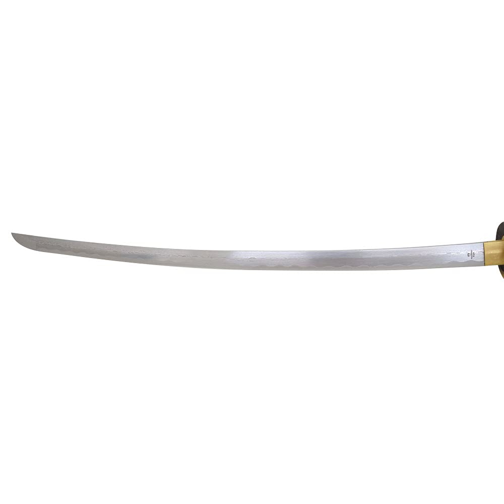 Handmade Samurai Katana Sword - Tactical Snake Eye Design with Wooden Display Stand | Authentic Japanese Sword for Martial Arts, Cosplay & Home Decor