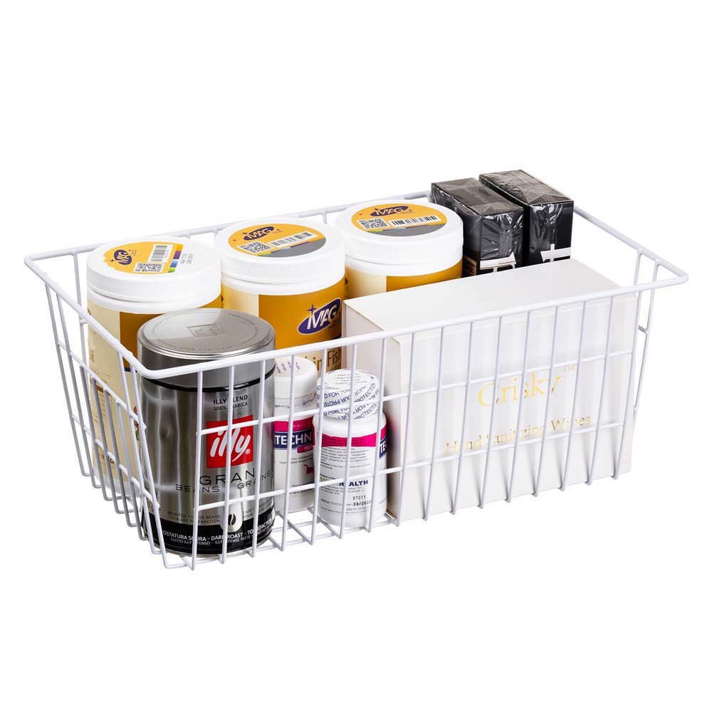 SANNO 3-Pack White Freezer Baskets - 15.7
