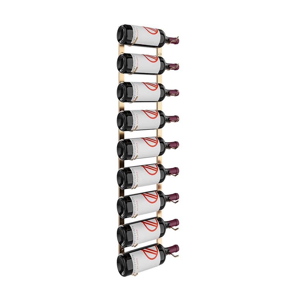 W Series Magnum Bottle Rack - Holds 9 to 18 Wine Bottles | Space-Saving Storage for Kitchen, Bar, or Cellar Organization