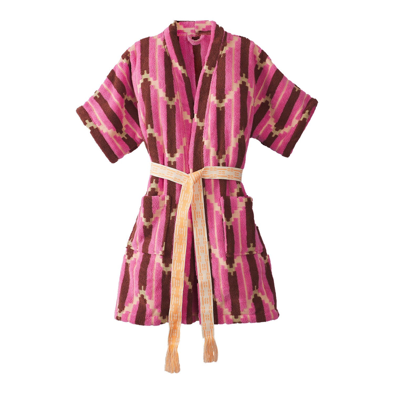 Nisha Terry Kimono - Soft & Lightweight Women's Kimono Robe in Rosewater | Perfect for Spa, Beach Cover-Up, and Loungewear