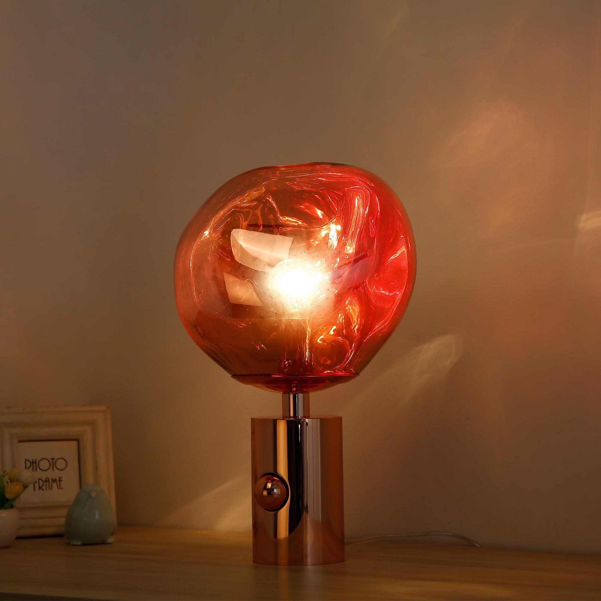 Modern Lava Table Lamp - Decorative LED Night Light for Bedroom, Living Room, or Office - Creates Relaxing Ambiance for Home Decor