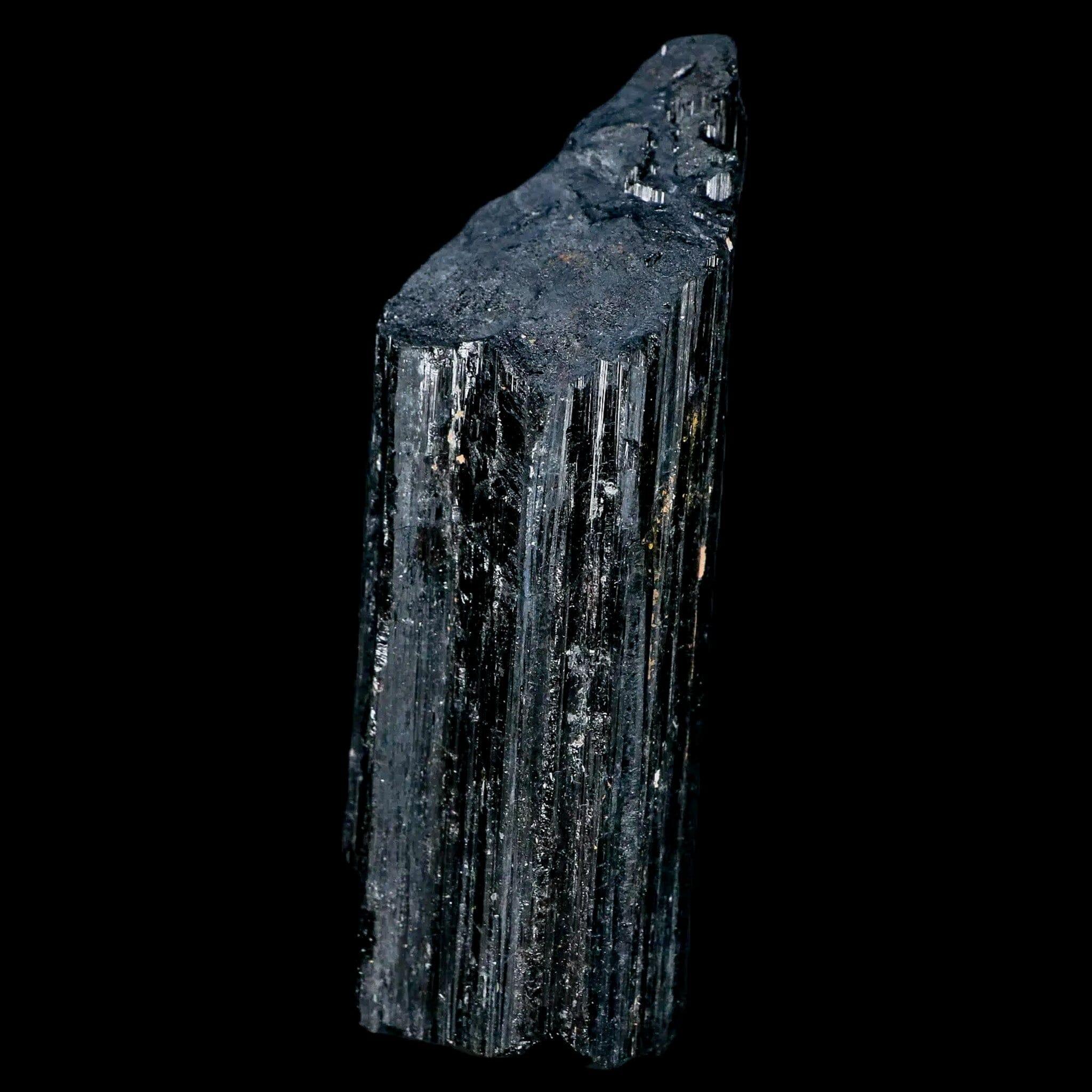 Natural Rough Black Tourmaline Crystal Specimen - 3.6