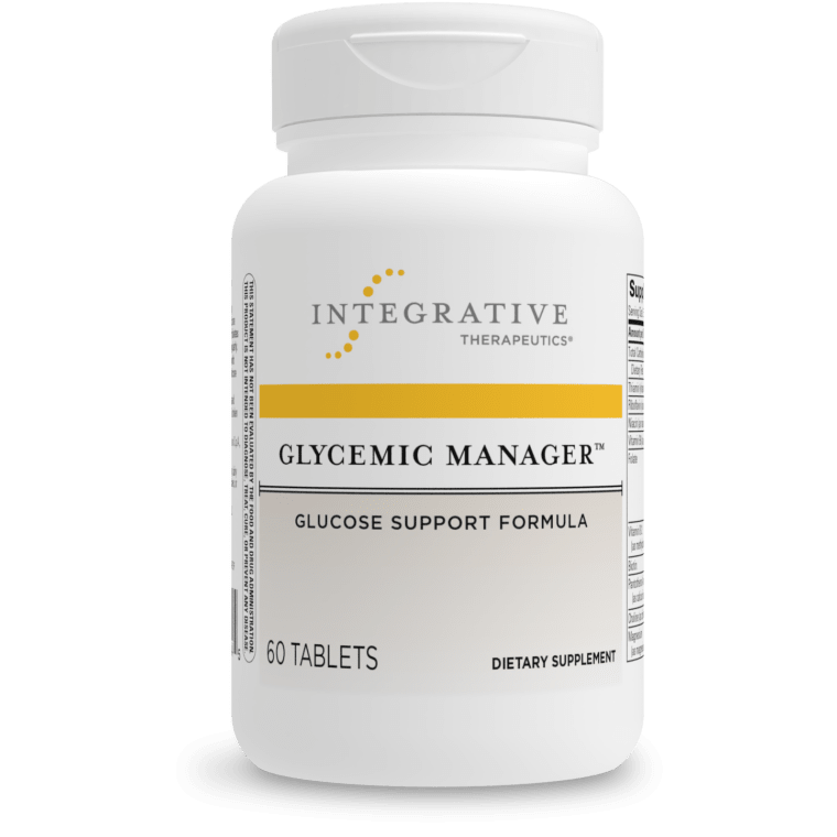 Glycemic Manager® - Natural Blood Sugar Support Supplement for Diabetes Management | Helps Maintain Healthy Glucose Levels | Ideal for Daily Use & Active Lifestyle