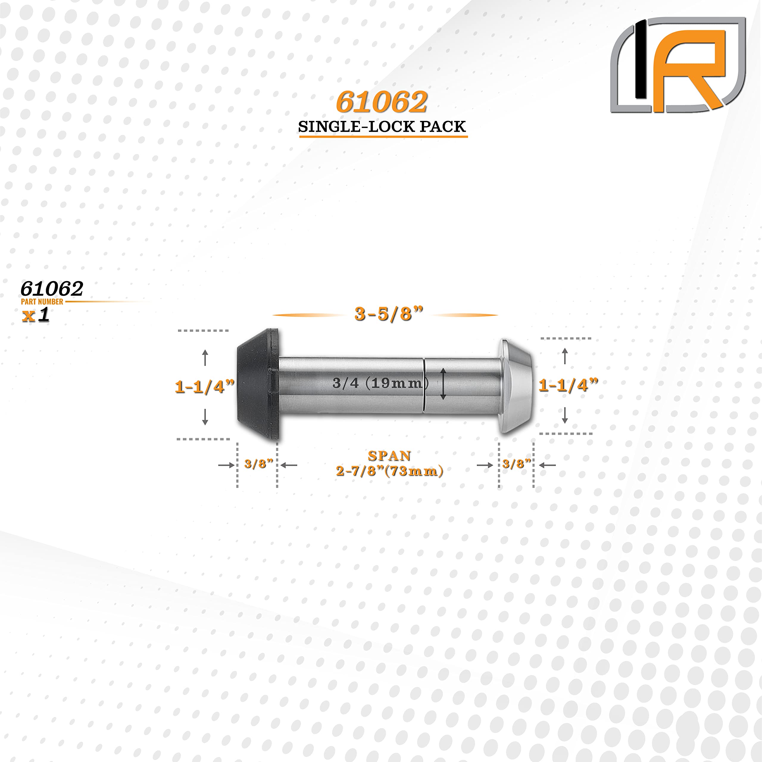 Royal Shackle Hook Lock - Compatible with Royal Hooks & Show Hooks (Does Not Fit Other Tow Hook Styles) | Secure Towing Accessories for Trailers, Trucks & Off-Road Vehicles