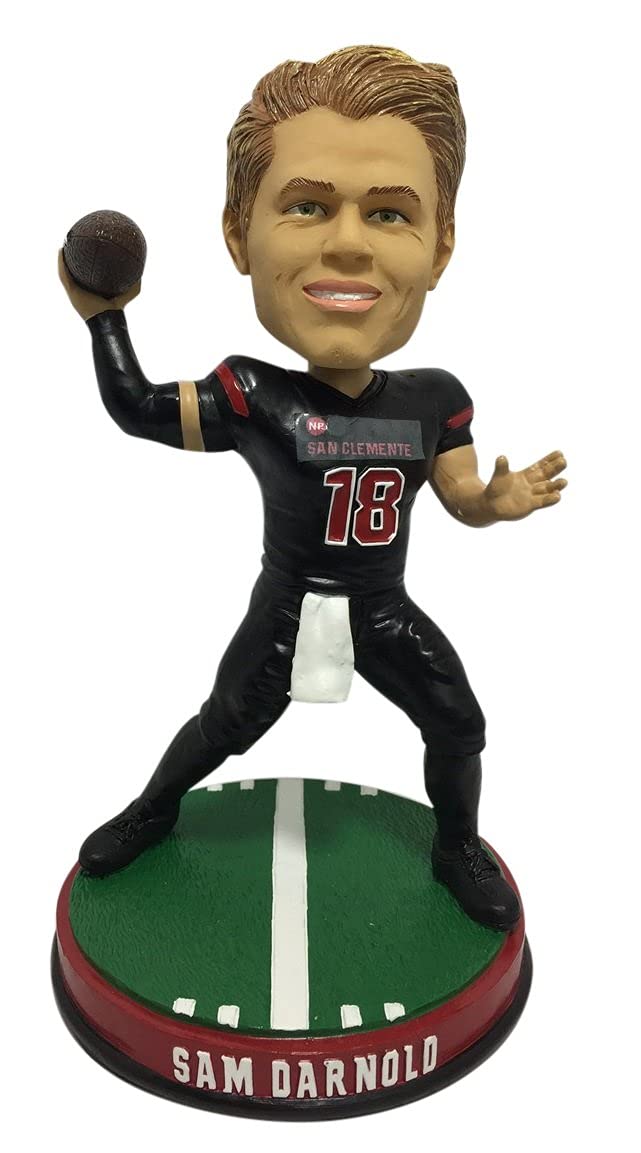 Sam Darnold San Clemente High School Limited Edition Bobblehead - Numbered to 500 Collectible NFL Memorabilia - Perfect for Football Fans, Sports Collectors, and Man Cave Decor