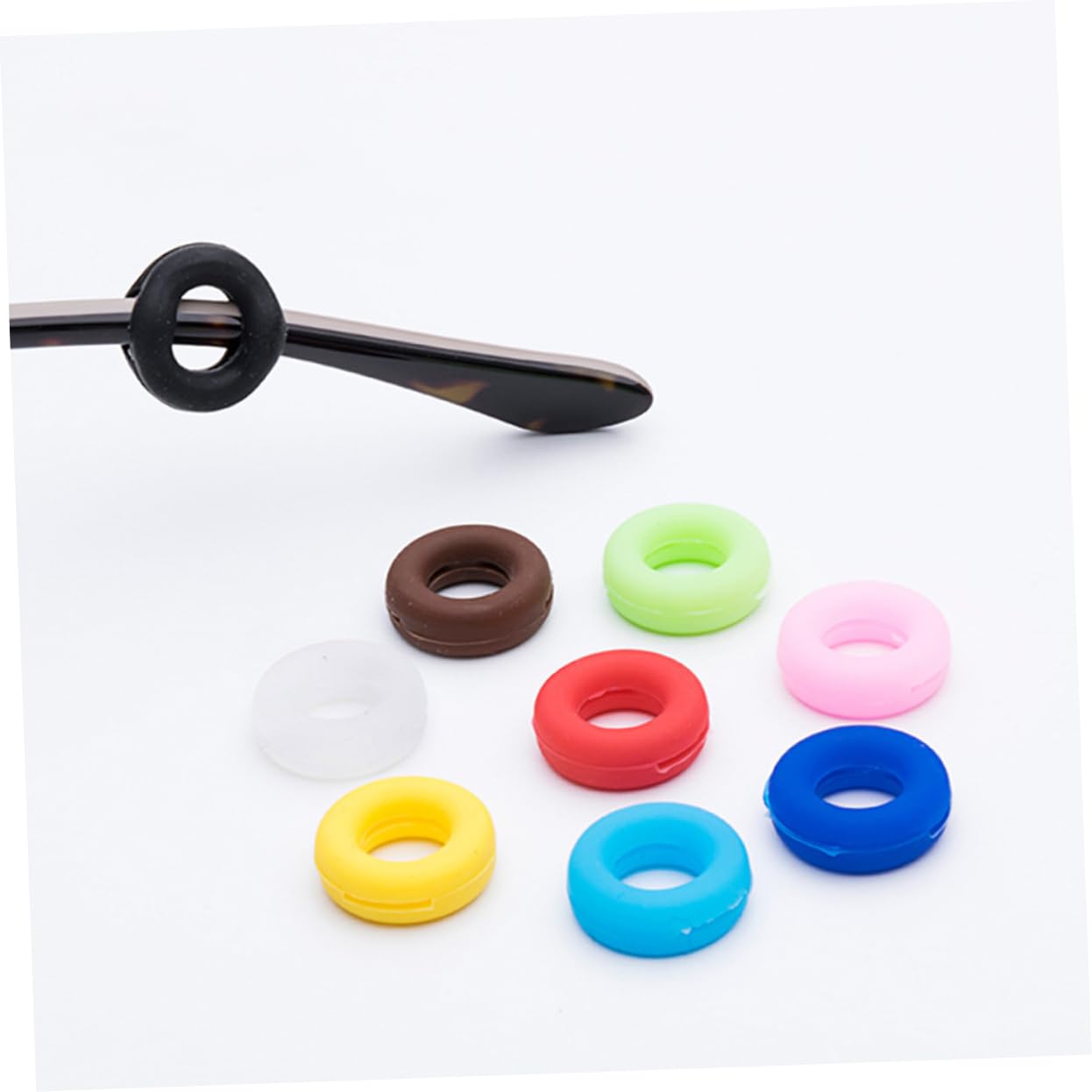 15 Pairs Non-Slip Ear Grips for Glasses - Anti-Slip Eyeglass Accessories for Secure Fit - Perfect for Sports, Reading & Daily Use