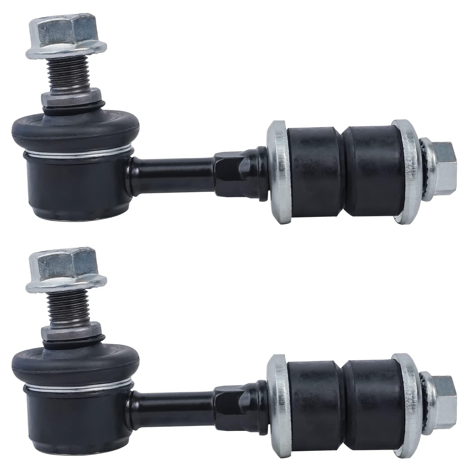 Detroit Axle - 8pc Front Suspension Kit for 2001-2004 Toyota Tacoma RWD | Stabilizer Sway Bars, Outer Tie Rod Ends, Lower & Upper Ball Joints Replacement | Perfect for Off-Roading, Daily Commuting & Truck Maintenance