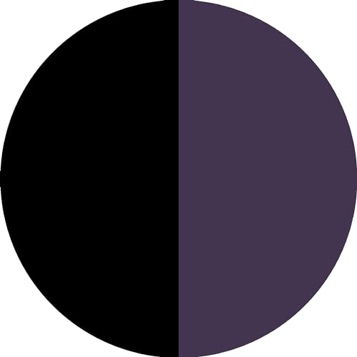 Black+dark Purple