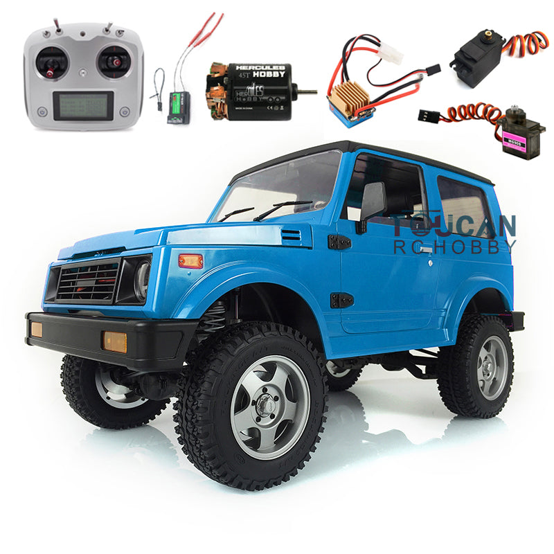 1/6 Scale Capo SIXER1 RC Crawler - Metal Chassis, Plastic Cabin, ESC, Servo & LED Light System for Off-Road Adventure | Radio Controlled Rock Crawler for Outdoor Hobbyists & Trail Enthusiasts