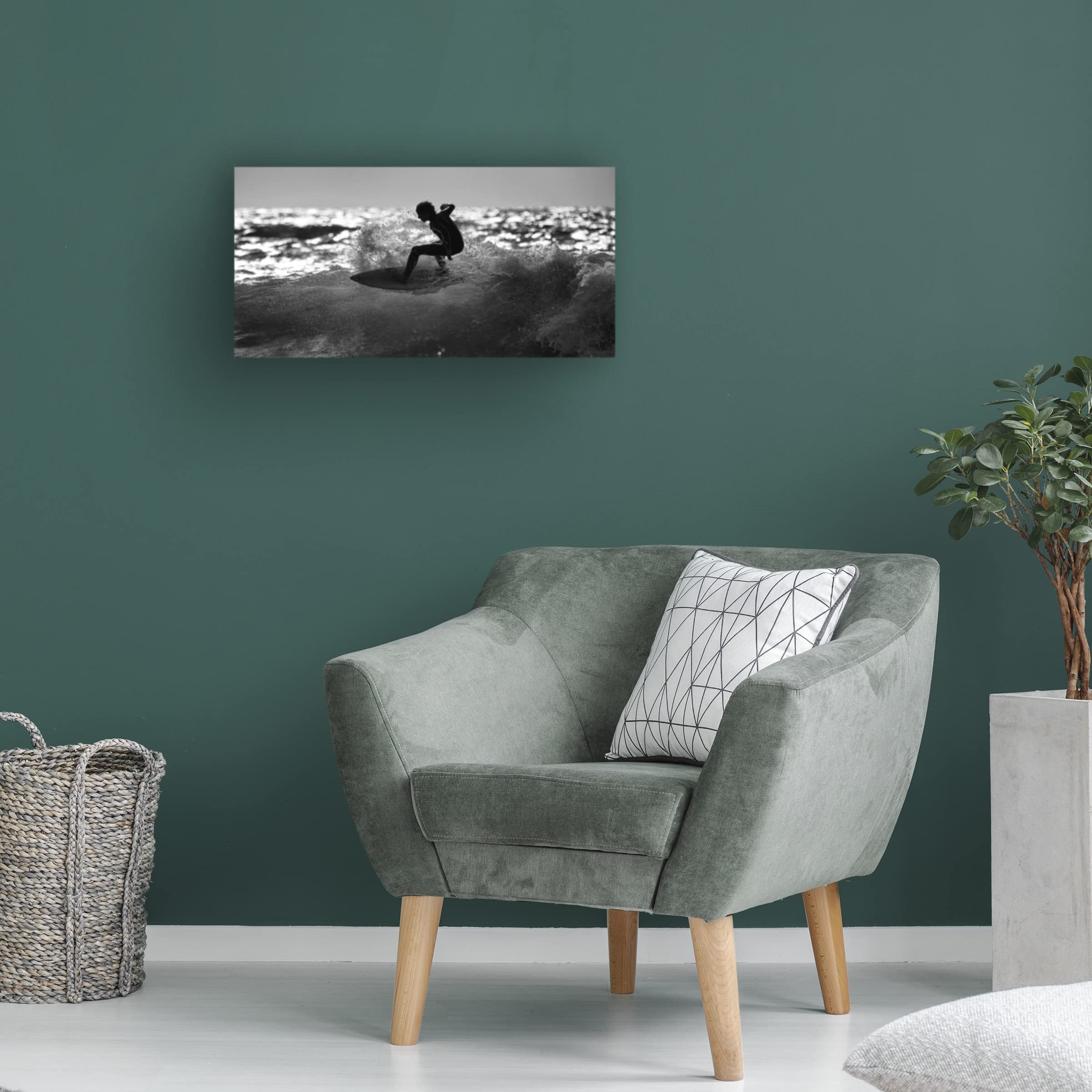 Trademark Fine Art 'Ride' Canvas Wall Art by Eyal Bussiba - Modern Abstract Painting for Living Room, Bedroom & Office Decor