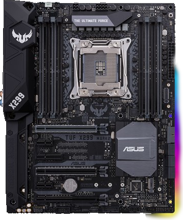 ASUS TUF X299 Mark 2 Motherboard - Intel LGA 2066 ATX Gaming Motherboard with DDR4, M.2, USB 3.1 - Perfect for High-Performance PC Builds & Gaming Rigs