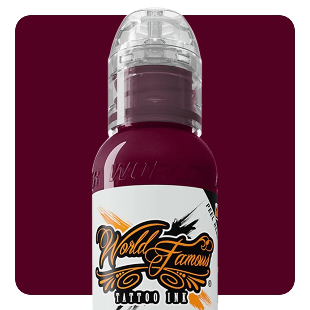 Premium Hori Hui Taiwanese Ink - Deep Magenta for Calligraphy, Painting & Artistic Lettering | High-Quality Pigment Ink for Professional Artists & Beginners