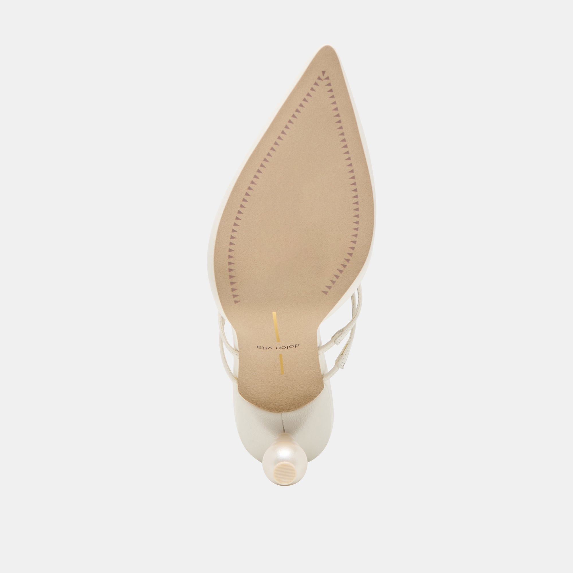 Klaire Pearl Heels - True White Genuine Leather Women's Dress Shoes for Weddings, Parties & Special Occasions