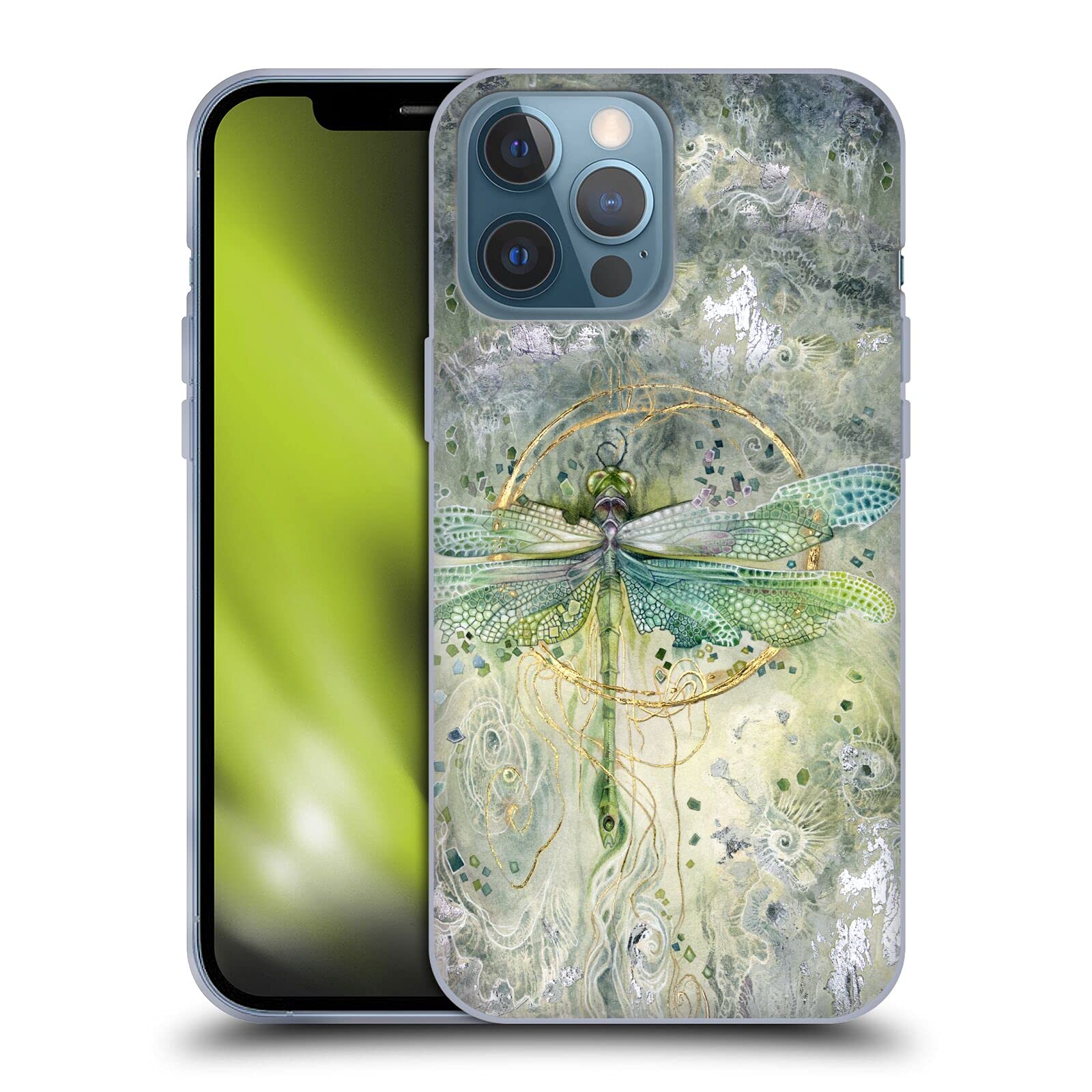 Officially Licensed Stephanie Law Transition Immortal Ephemera Soft Gel Phone Case for Apple iPhone 13 Pro Max - Durable Protection with Artistic Design for Everyday Use, Travel & Gift Giving