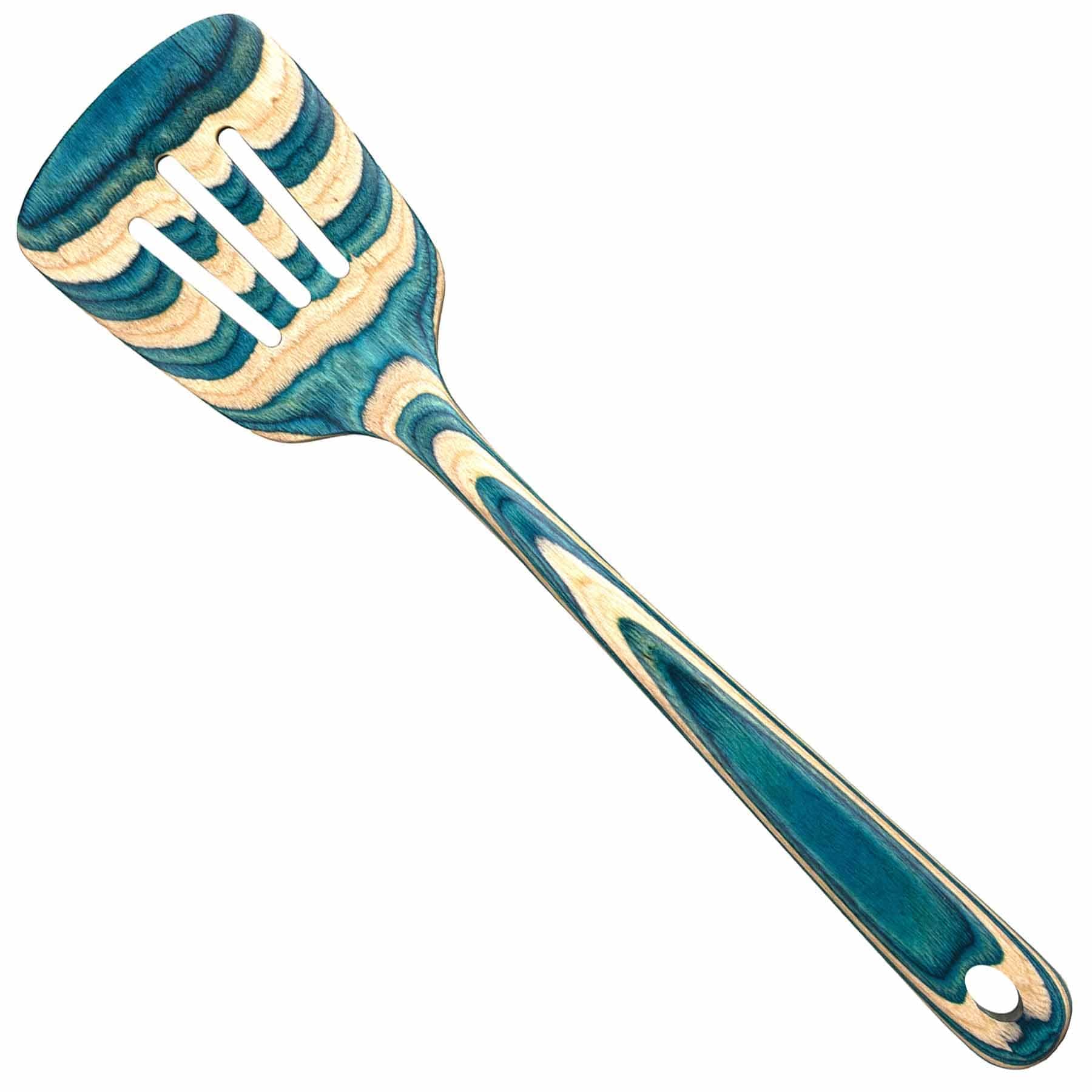 Baltique® Mykonos Collection Slotted Spatula - 12.5 Inch Premium Kitchen Turner for Grilling, Flipping Pancakes & Serving - Non-Slip Handle & Durable Stainless Steel Design