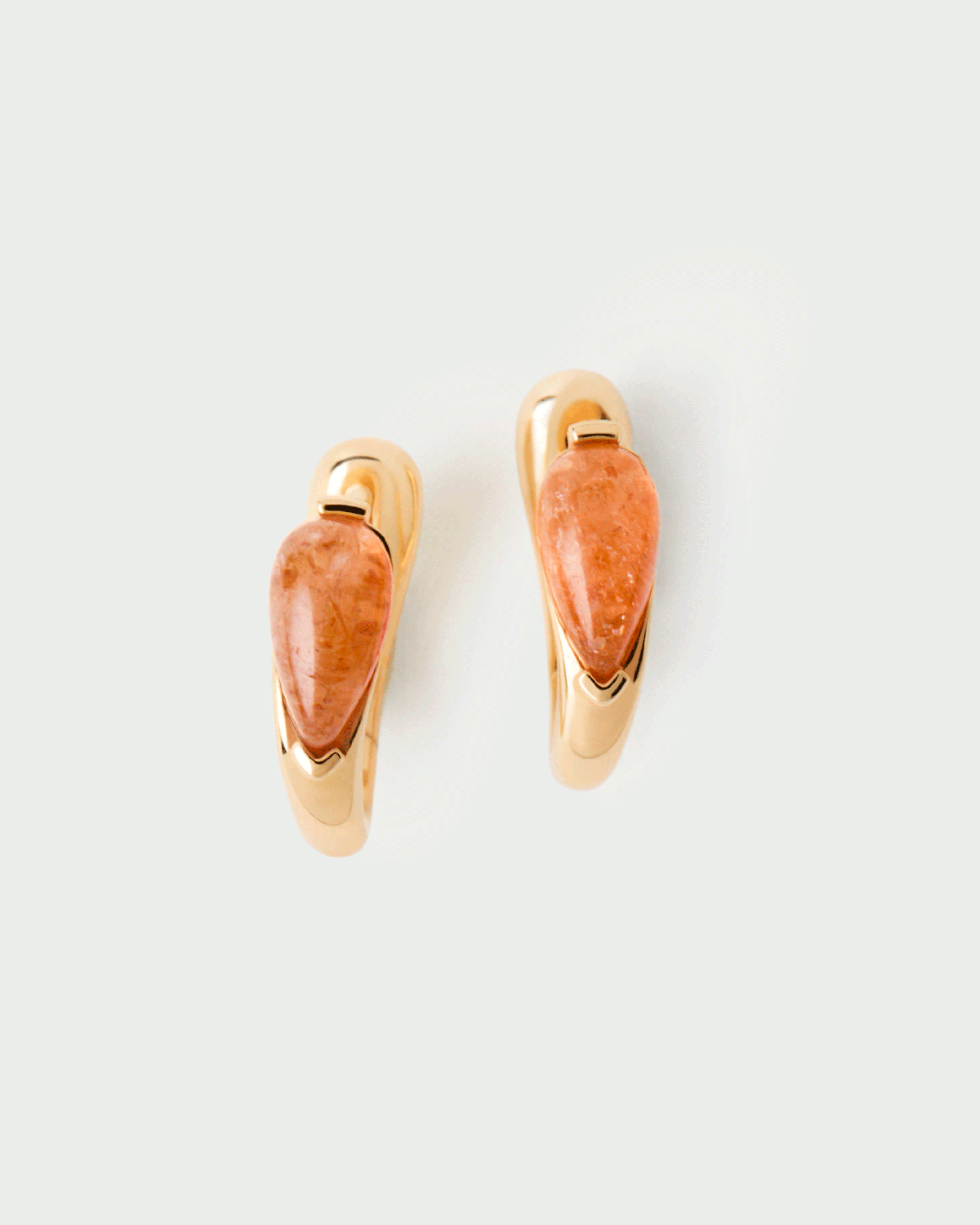 GRID 2 Sunstone Isla Hoops - Elegant Dangle Earrings for Women | Perfect for Casual Wear, Date Nights & Special Occasions